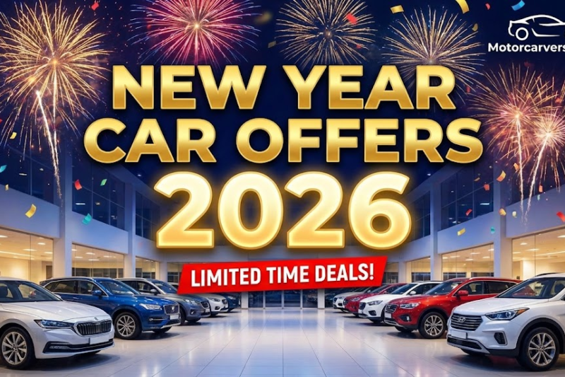 New Year Car Offers 2026: Save up to ₹4 Lakhs on Maruti, Tata, Mahindra & Hyundai