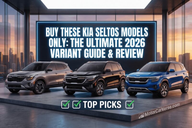 Buy These Kia Seltos Models Only: The Ultimate 2026 Variant Guide & Review