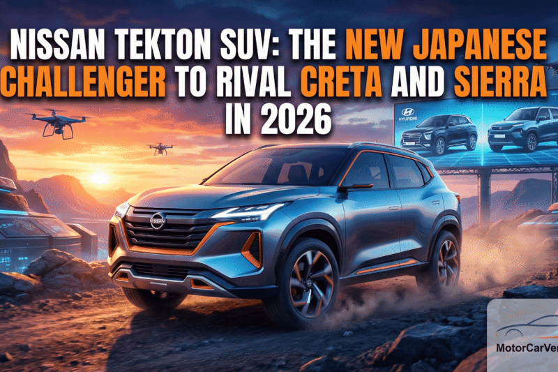 Nissan Tekton SUV: The New Japanese Challenger to Rival Creta and Sierra in 2026