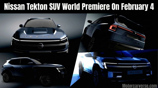 Nissan Tekton SUV World Premiere On February 4: All You Need to Know About