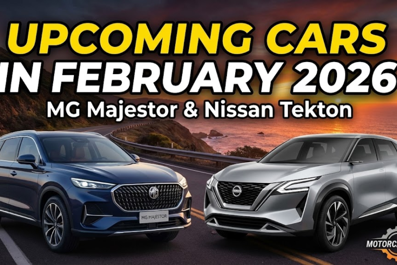 Upcoming Cars In February 2026: MG Majestor, Nissan Tekton