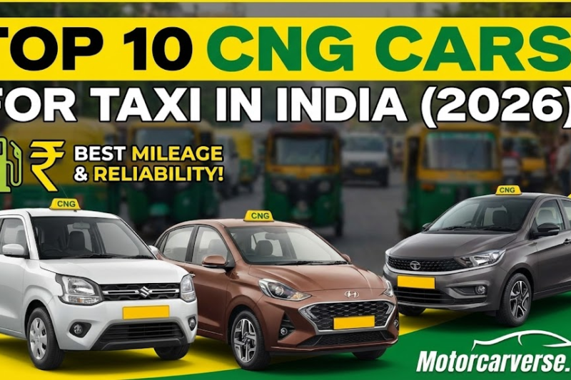 Top 10 CNG Cars for Taxi in India to Buy in 2026: High Mileage & Low Maintenance List