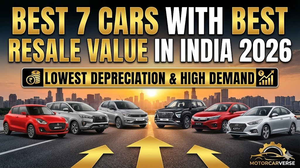 Best 7 Cars with Best Resale Value in India 2026: Lowest Depreciation & High Demand