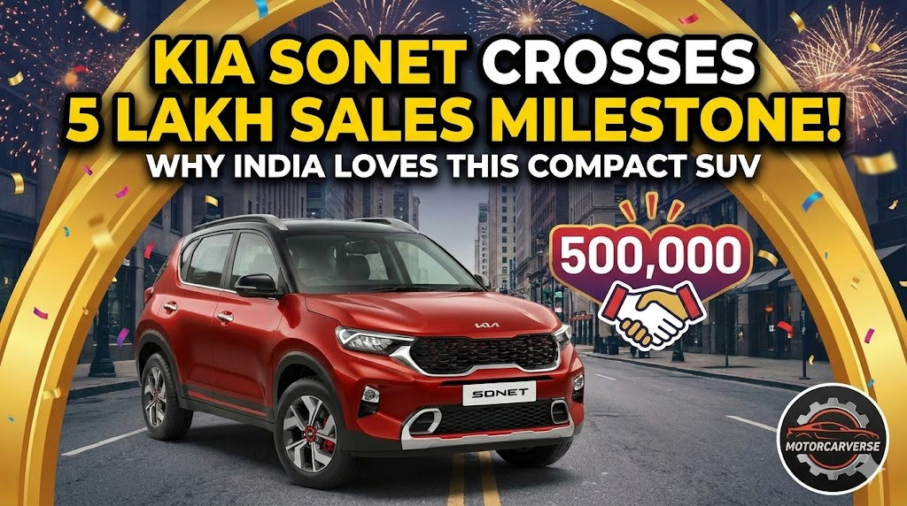 Kia Sonet Crosses 5 Lakh Sales Milestone: Why India Loves This Compact SUV