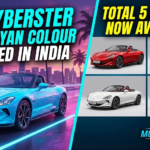 MG Cyberster Irises Cyan Colour Launched in India: Total 5 Colours Now Available