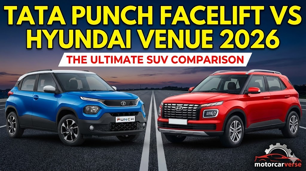 Tata Punch Facelift vs Hyundai Venue 2026: The Ultimate SUV Comparison