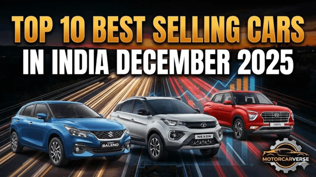 Top 10 Best Selling Cars in India December 2025
