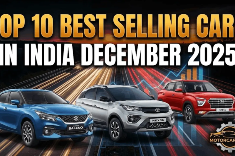 Top 10 Best Selling Cars in India December 2025