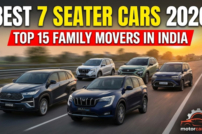 Best 7 Seater Cars List 2026 (Top 15): SUV & MPV