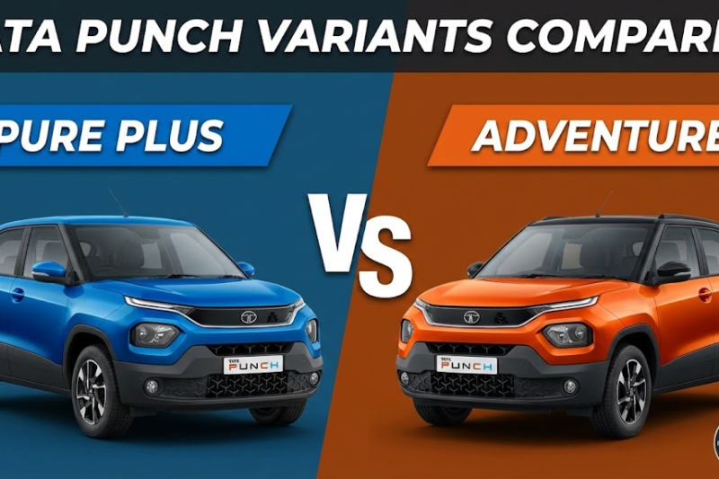 Tata Punch Pure Plus vs Adventure (2026): Best Variant Under ₹8 Lakh?