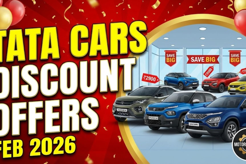 Tata Cars Discount Offers Feb 2026: Save Up to ₹3 Lakh on Curvv EV & Safari