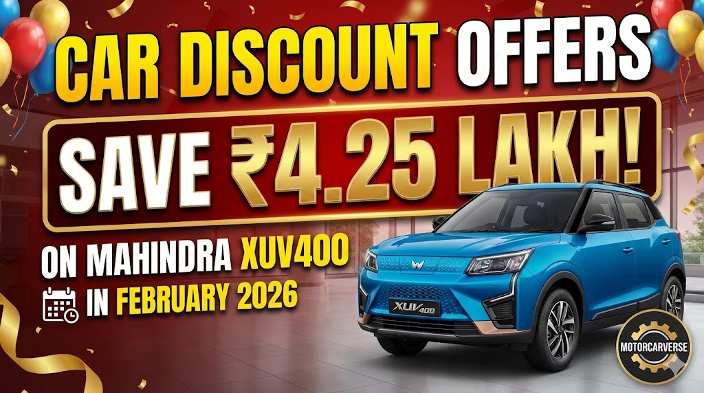 Car Discount Offers on Mahindra XUV400 In February 2026: Save ₹4.25 Lakh!