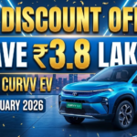 Car Discount Offers on Tata Curvv EV In February 2026: Save ₹3.8 Lakh!