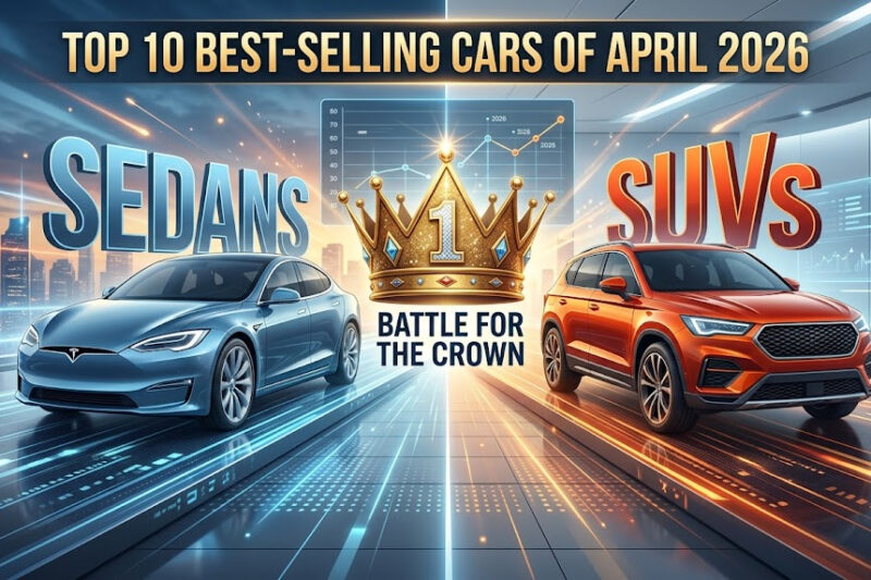 Top 10 Best-Selling Cars of April 2026: Sedans and SUVs Battle for the Crown