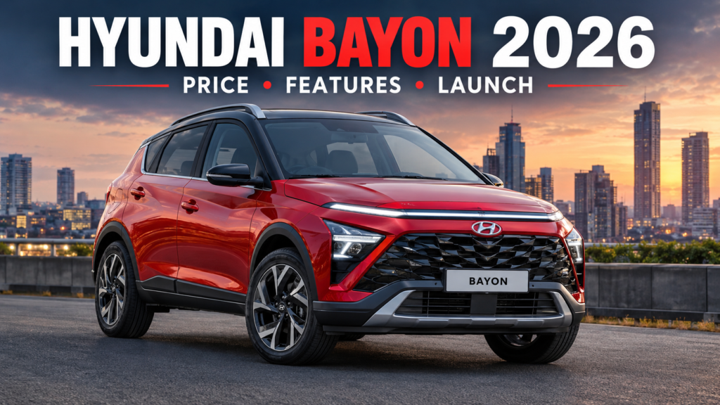 Hyundai Bayon India 2026: Price, Launch Date, Features, Engine, Mileage & Everything You Need to Know