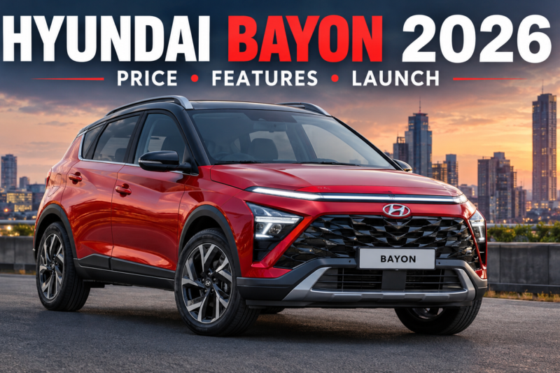 Hyundai Bayon India 2026: Price, Launch Date, Features, Engine, Mileage & Everything You Need to Know